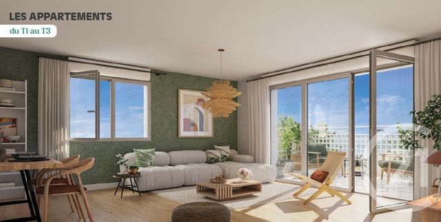 Appartement F2 à vendre - 2 pièces - 45.04 m2 - VILLENAVE D ORNON - 33 - AQUITAINE - Century 21 Charly Immobilier & Patrimoine