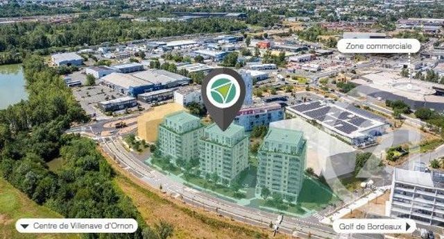 Appartement F2 à vendre - 2 pièces - 45.04 m2 - VILLENAVE D ORNON - 33 - AQUITAINE - Century 21 Charly Immobilier & Patrimoine